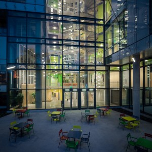 Architectural Record features LED lighting at new University of Baltimore Law Center